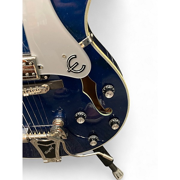Used Epiphone Emperor Swingster Royale DELTA BLUE METALLIC Hollow Body Electric Guitar