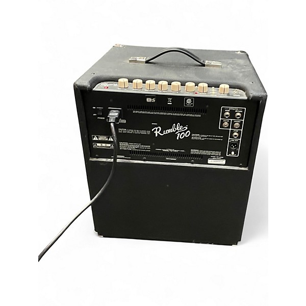 Used Fender Rumble 100 1x15 100W Bass Combo Amp