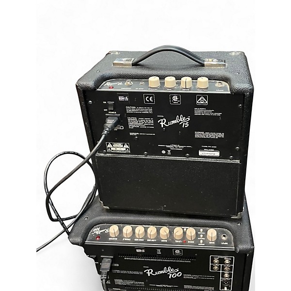 Used Fender Rumble 15 V2 15W 1X8 Bass Combo Amp