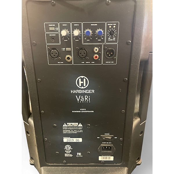 Used Harbinger VARI V2212 Powered Speaker