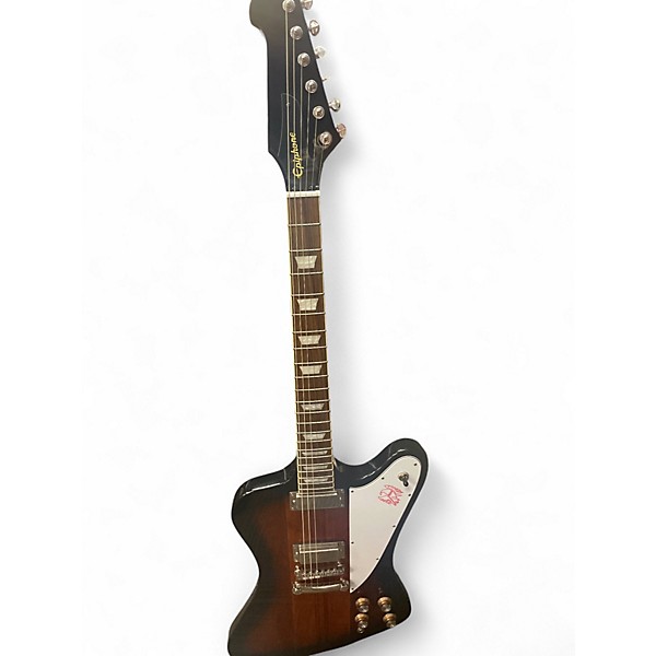 Used Epiphone inspired by gibson firebird Tobacco Burst Solid Body Electric Guitar