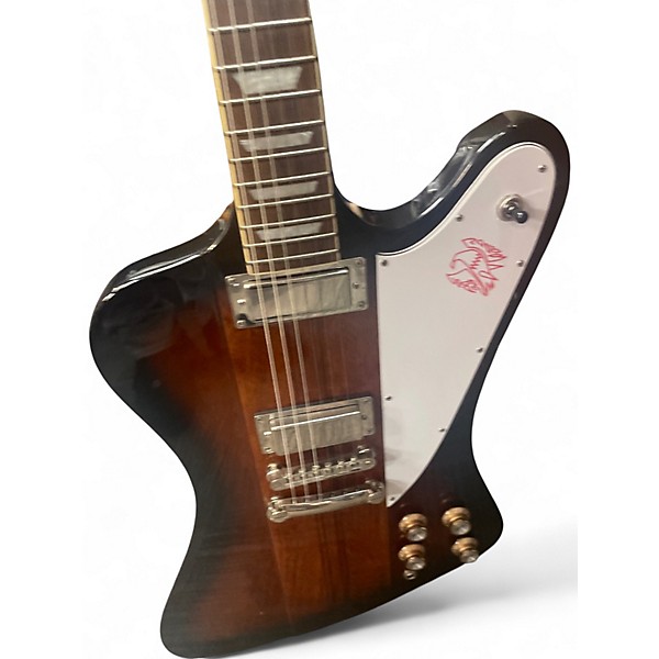Used Epiphone inspired by gibson firebird Tobacco Burst Solid Body Electric Guitar