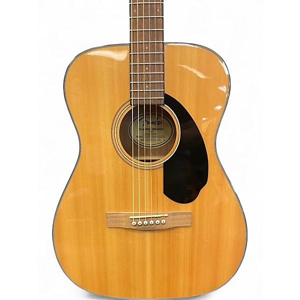 Used Fender CC60S Natural Acoustic Guitar