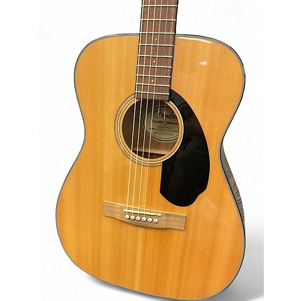 Used Fender CC60S Natural Acoustic Guitar