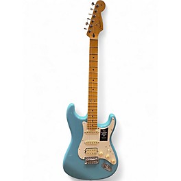 Used Fender Player Stratocaster HSS Metallic Aqua Marine Solid Body Electric Guitar
