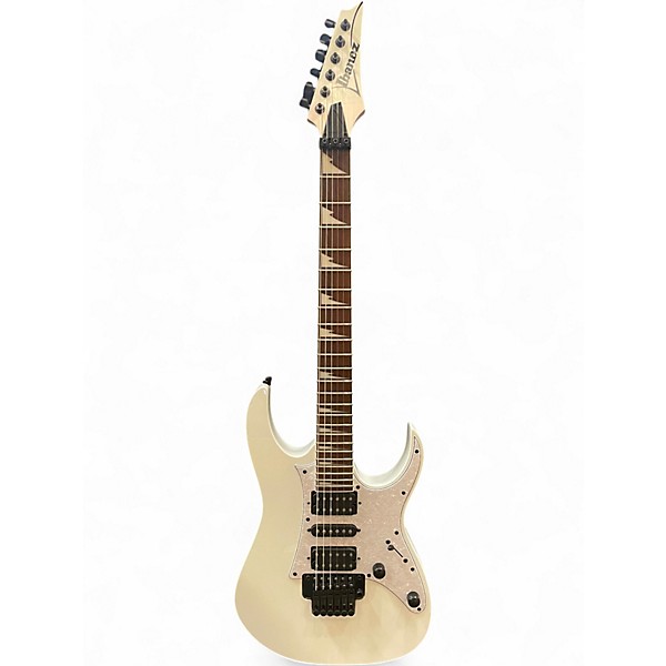 Used Ibanez rg450dxb White Solid Body Electric Guitar