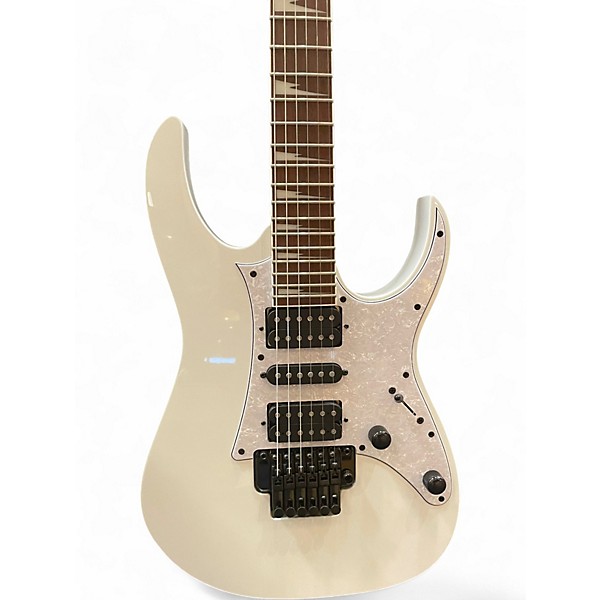 Used Ibanez rg450dxb White Solid Body Electric Guitar