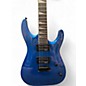 Used Jackson JS22 Dinky Blue Solid Body Electric Guitar thumbnail