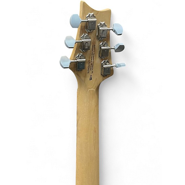 Used PRS SE Silver Sky Turquoise Solid Body Electric Guitar