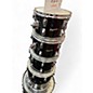 Vintage 1970s Rogers 5 Piece Classic Black Drum Kit