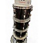 Vintage 1970s Rogers 5 Piece Classic Black Drum Kit