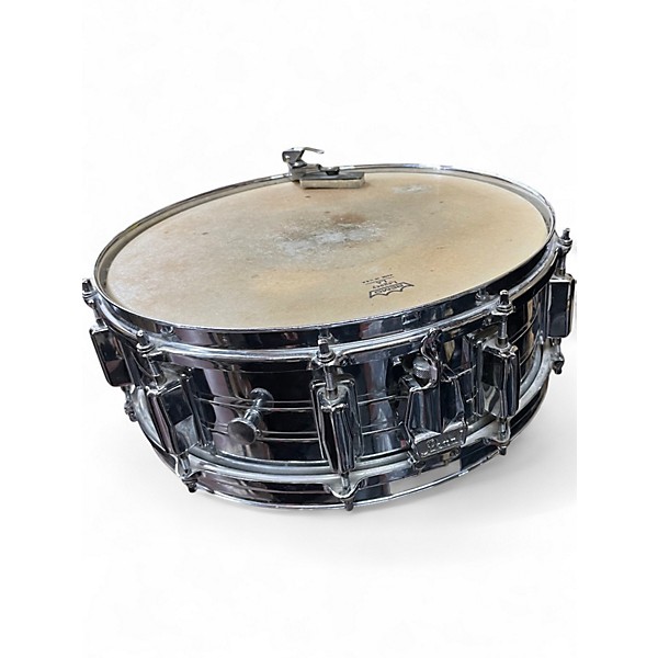 Used 1970s Pearl 14in 10 Lug MIJ Chrome Drum