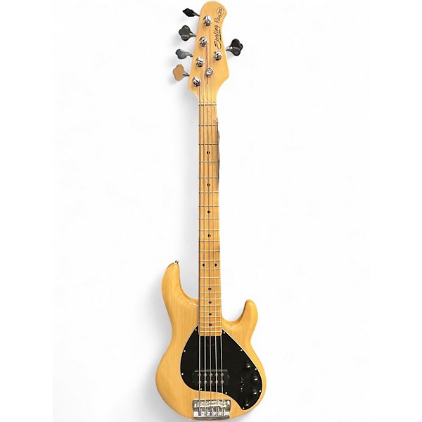 Used Sterling by Music Man Ray35 5 String Natural Electric Bass Guitar