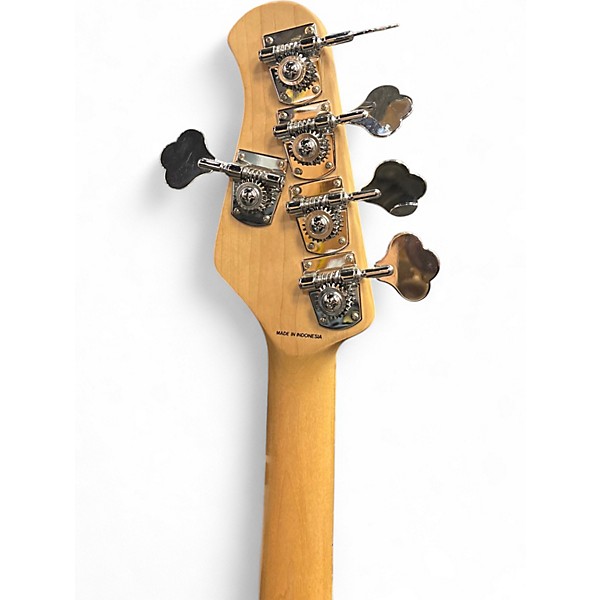 Used Sterling by Music Man Ray35 5 String Natural Electric Bass Guitar