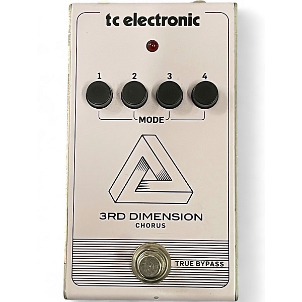 Used TC Electronic 3rd Dimension Chorus Effect Pedal