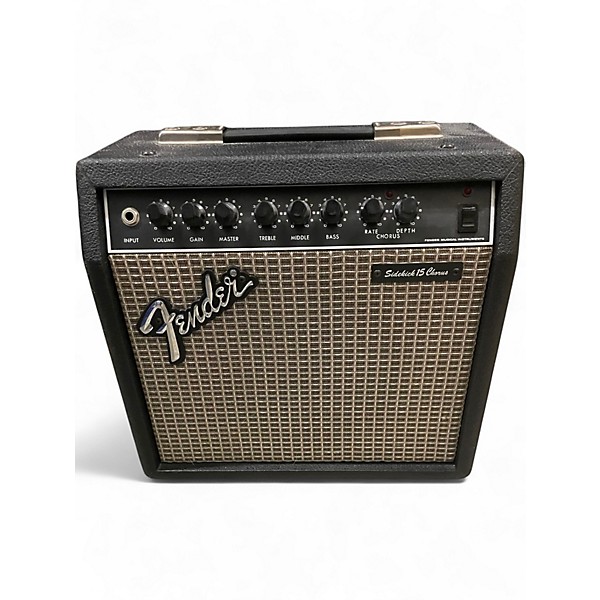 Used Fender SIDEKICK 15 CHORUS Tube Guitar Combo Amp