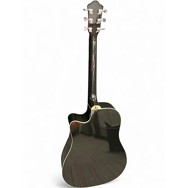 Used Ibanez V70CE Black Acoustic Electric Guitar