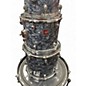 Used Premier 4 Piece Genista Black Pearl Drum Kit