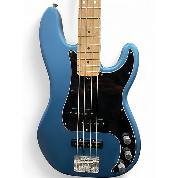 Used Fender American Performer Precision Bass Lake Placid Blue Electric Bass Guitar