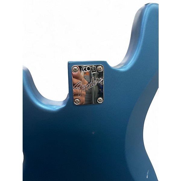 Used Fender American Performer Precision Bass Lake Placid Blue Electric Bass Guitar