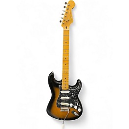 Used Squier Standard Stratocaster 3 Tone Sunburst Solid Body Electric Guitar