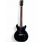 Used Gibson les paul jr Black Solid Body Electric Guitar thumbnail