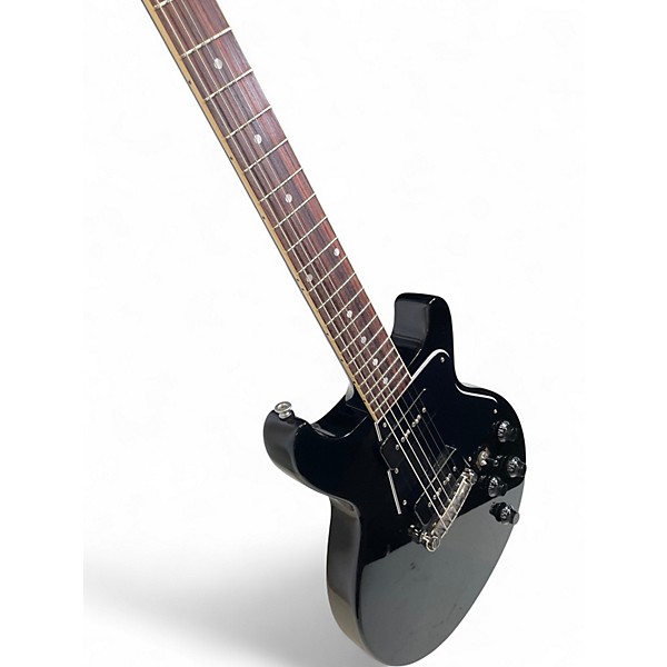 Used Gibson les paul jr Black Solid Body Electric Guitar
