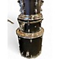 Used SJC Drums 4 Piece TOUR SERIES Black Drum Kit