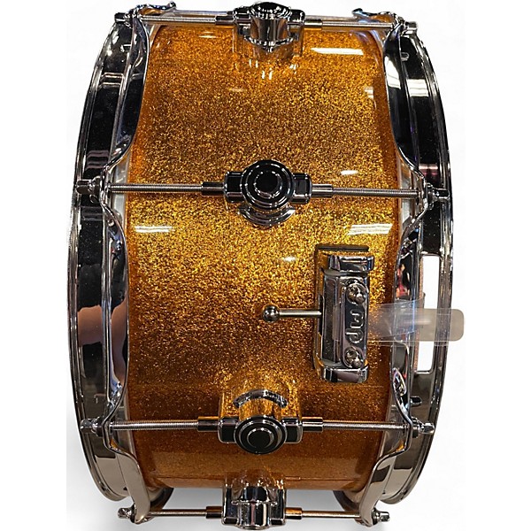 Used DW 14X7 Performance Series Snare ORANGE SPARKLE Drum
