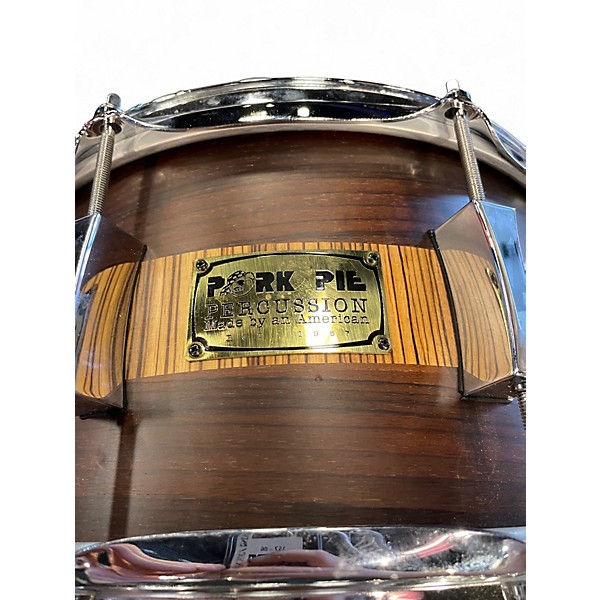 Used Pork Pie USA 13in ROSEWOOD ZEBRA NATURAL Drum