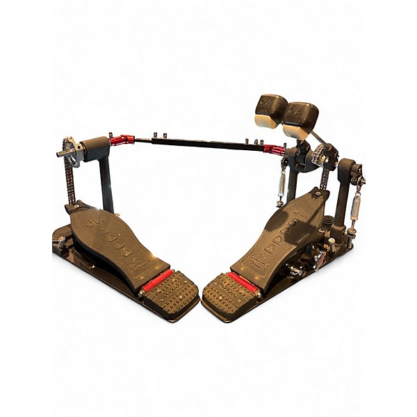 Used DW 5000 Series Double Double Bass Drum Pedal