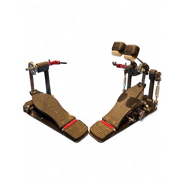 Used DW 5000 Series Double Double Bass Drum Pedal