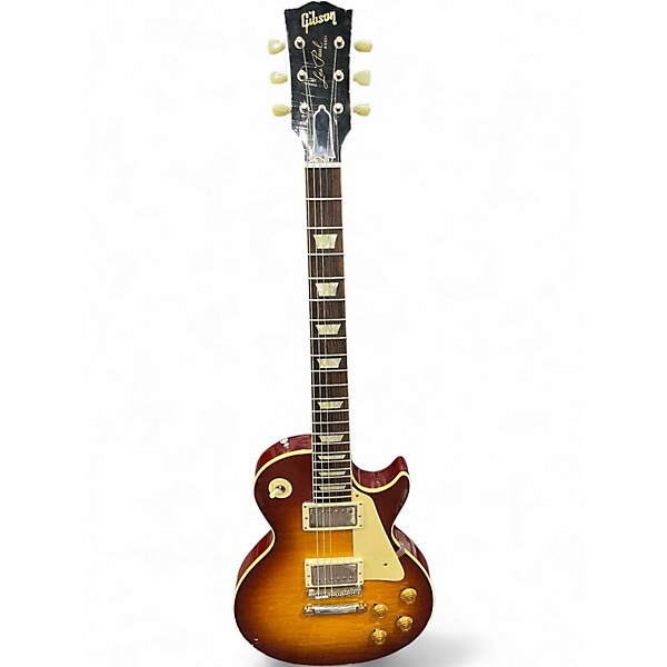 Used Gibson LPR9 1959 Les Paul Reissue Tobacco Sunburst Solid Body Electric Guitar