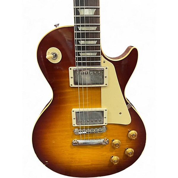 Used Gibson LPR9 1959 Les Paul Reissue Tobacco Sunburst Solid Body Electric Guitar