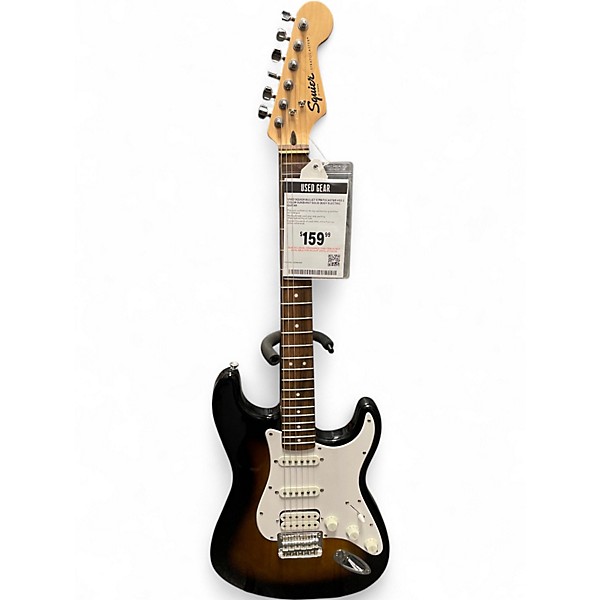 Used Squier Bullet Stratocaster HSS 2 Color Sunburst Solid Body Electric Guitar