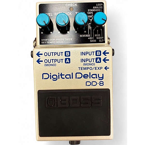Used BOSS DD8 DIGITAL DELAY Effect Pedal