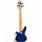 Used Yamaha RBX170 Metallic Blue Electric Bass Guitar