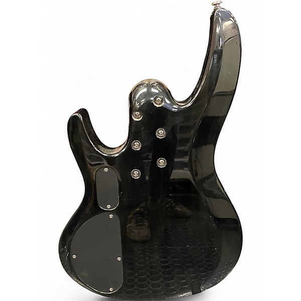 Used ESP LTD B208FM 8 String Trans Black Electric Bass Guitar