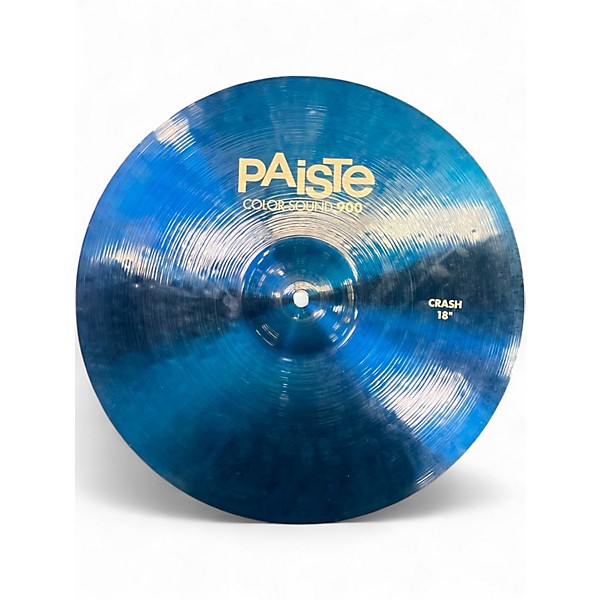 Used Paiste 18in COLOR SOUND 900 CRASH Cymbal