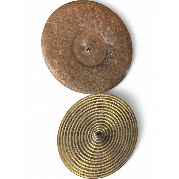 Used MEINL 14in BYZANCE SERPENTS HIHAT PAIR Cymbal