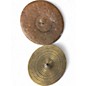 Used MEINL 14in BYZANCE SERPENTS HIHAT PAIR Cymbal