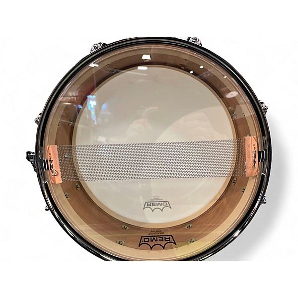 Used Ludwig 14X5 Club Date Snare Blue Drum