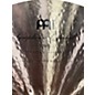 Used MEINL 22in SYMPHONIC CYMBAL SUSPENDED RIDE Cymbal
