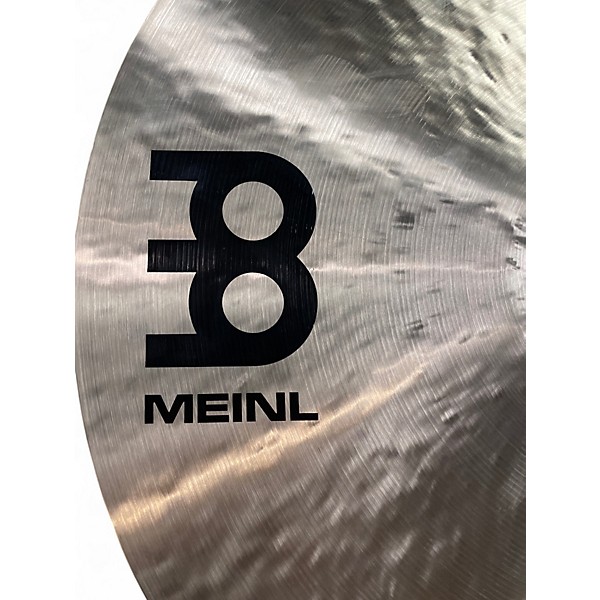 Used MEINL 22in SYMPHONIC CYMBAL SUSPENDED RIDE Cymbal