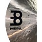 Used MEINL 22in SYMPHONIC CYMBAL SUSPENDED RIDE Cymbal