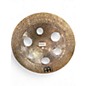 Used MEINL 18in BYZANCE DARK TRASH CHINA Cymbal