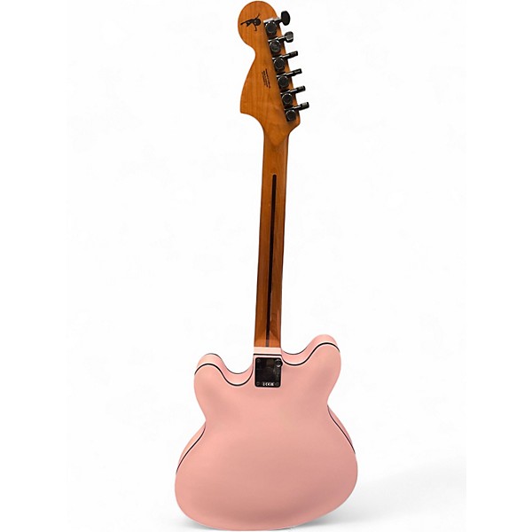 Used Fender TOM DELONGE STARCASTER SATIN SHELL PINK Hollow Body Electric Guitar