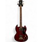 Used Epiphone SG Bass Cherry Electric Bass Guitar thumbnail