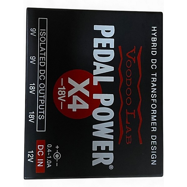 Used Voodoo Lab Pedal Power X4 Power Supply