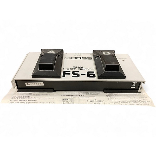 Used BOSS FS6 Dual Footswitch Sustain Pedal